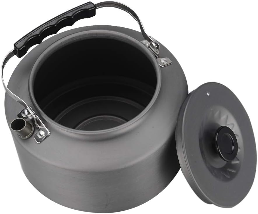 2.2L Lightweight Camping Kettle – Campfire & Stove Safe