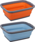 Collapsible Camping Sink Tubs – 2 Pack, 8.5L Each