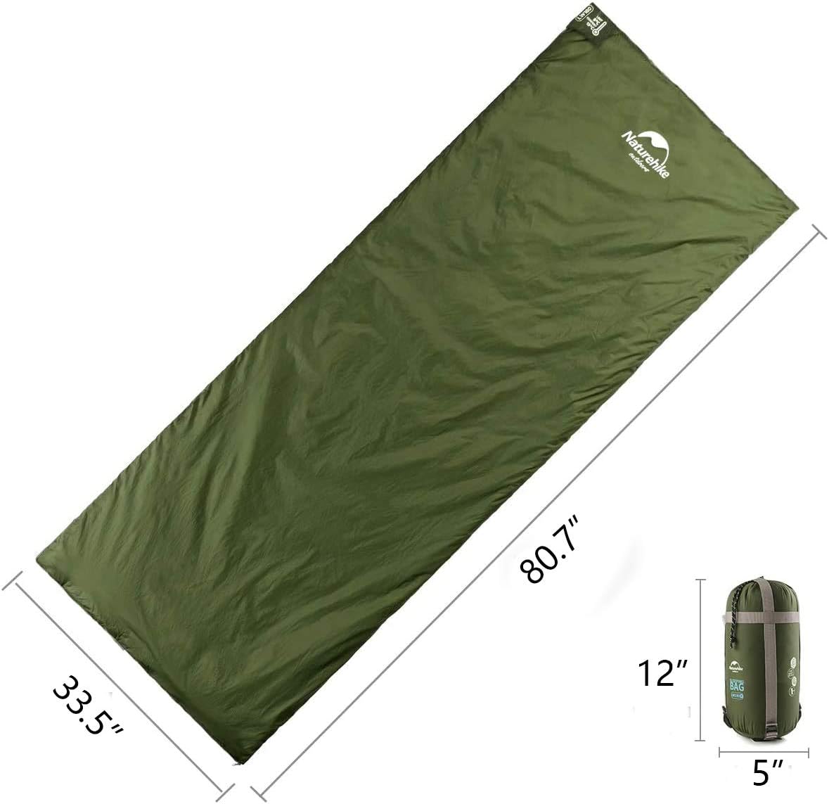 Naturehike Ultralight Sleeping Bag – 760 g
