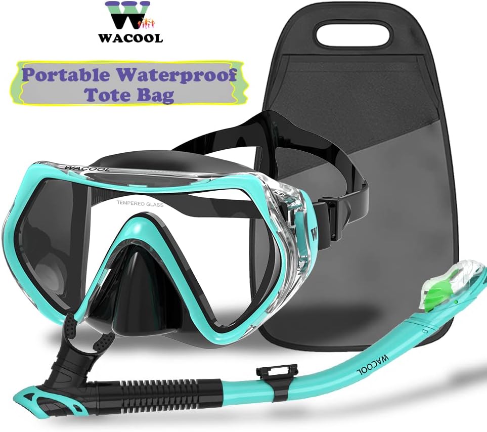 Snorkel Set for Adults – Anti-Fog Mask & Dry Snorkel