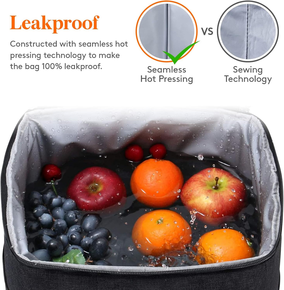 26L Insulated Cooler Backpack – Leakproof, 34 Cans
