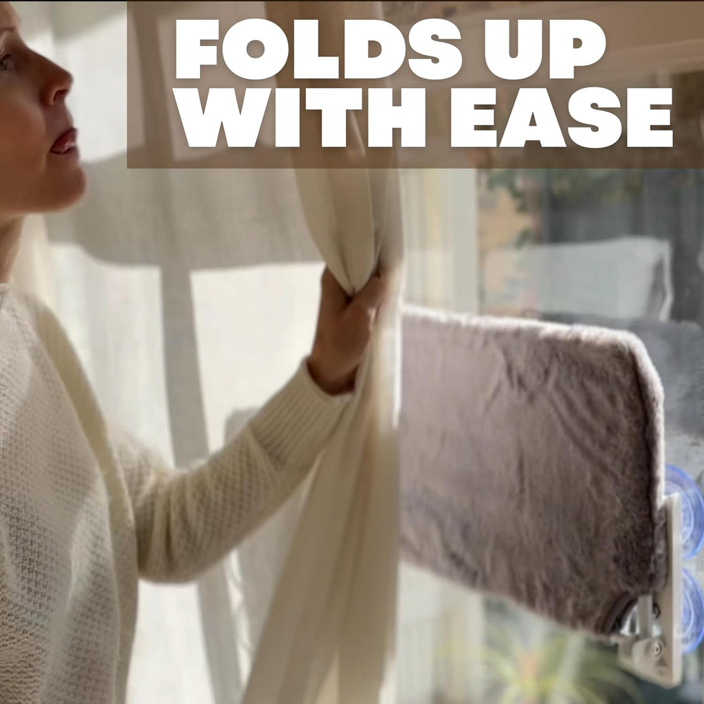 Cordless Cat Window Perch Hammock – Holds 10 kg