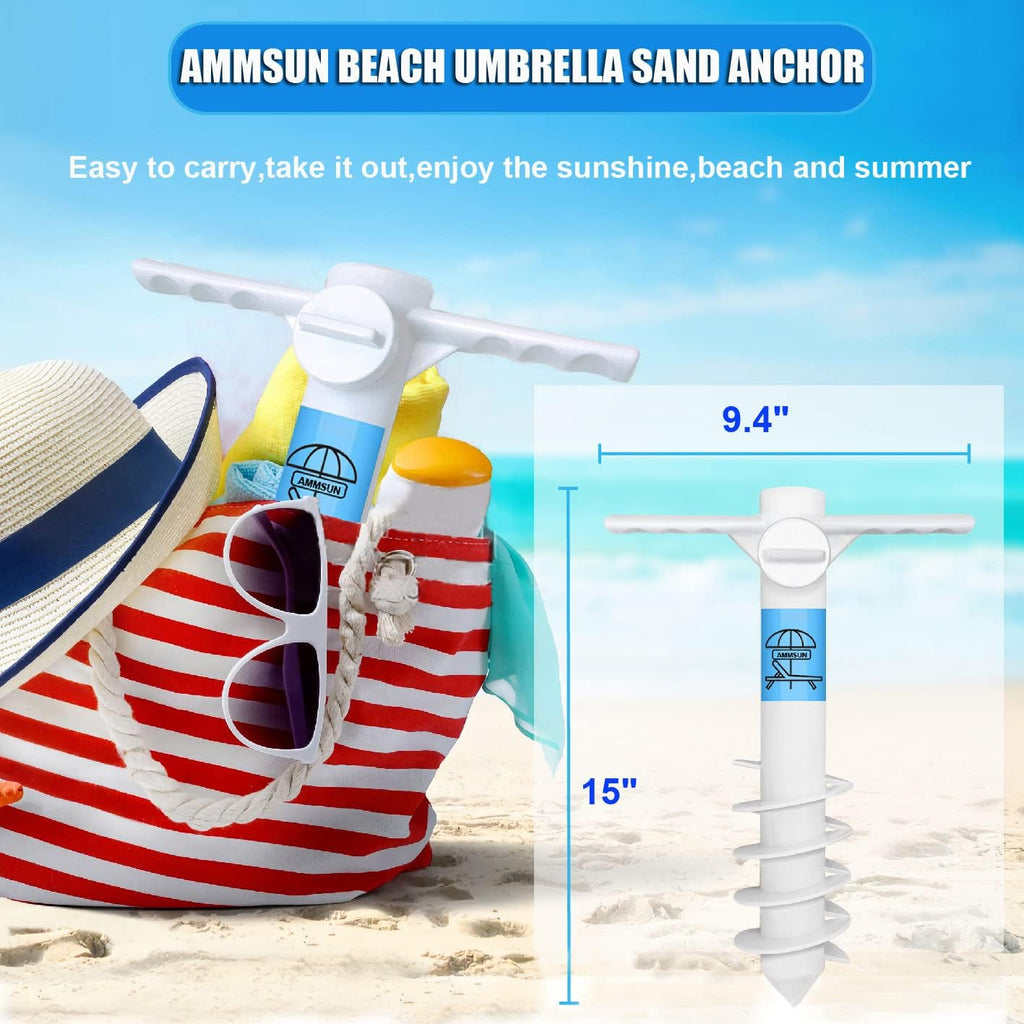 Heavy-Duty Beach Umbrella Sand Anchor