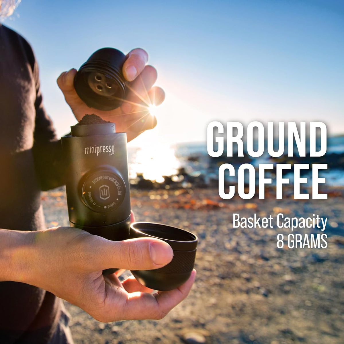 WACACO Minipresso GR Portable Espresso Maker
