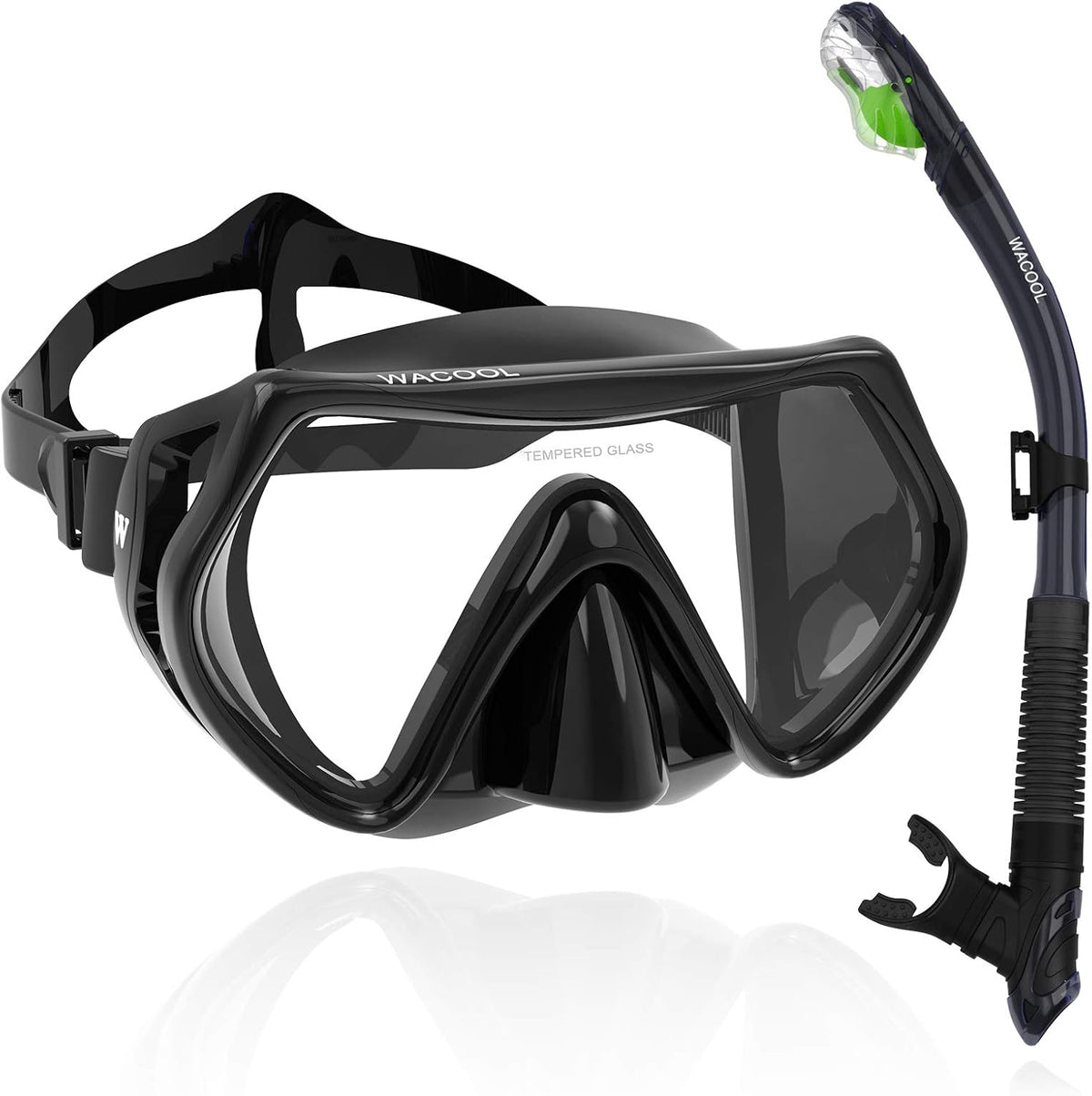 Snorkel Set for Adults – Anti-Fog Mask & Dry Snorkel