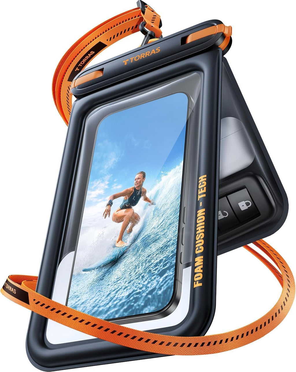 Floating Waterproof Phone Pouch with Double Pocket
