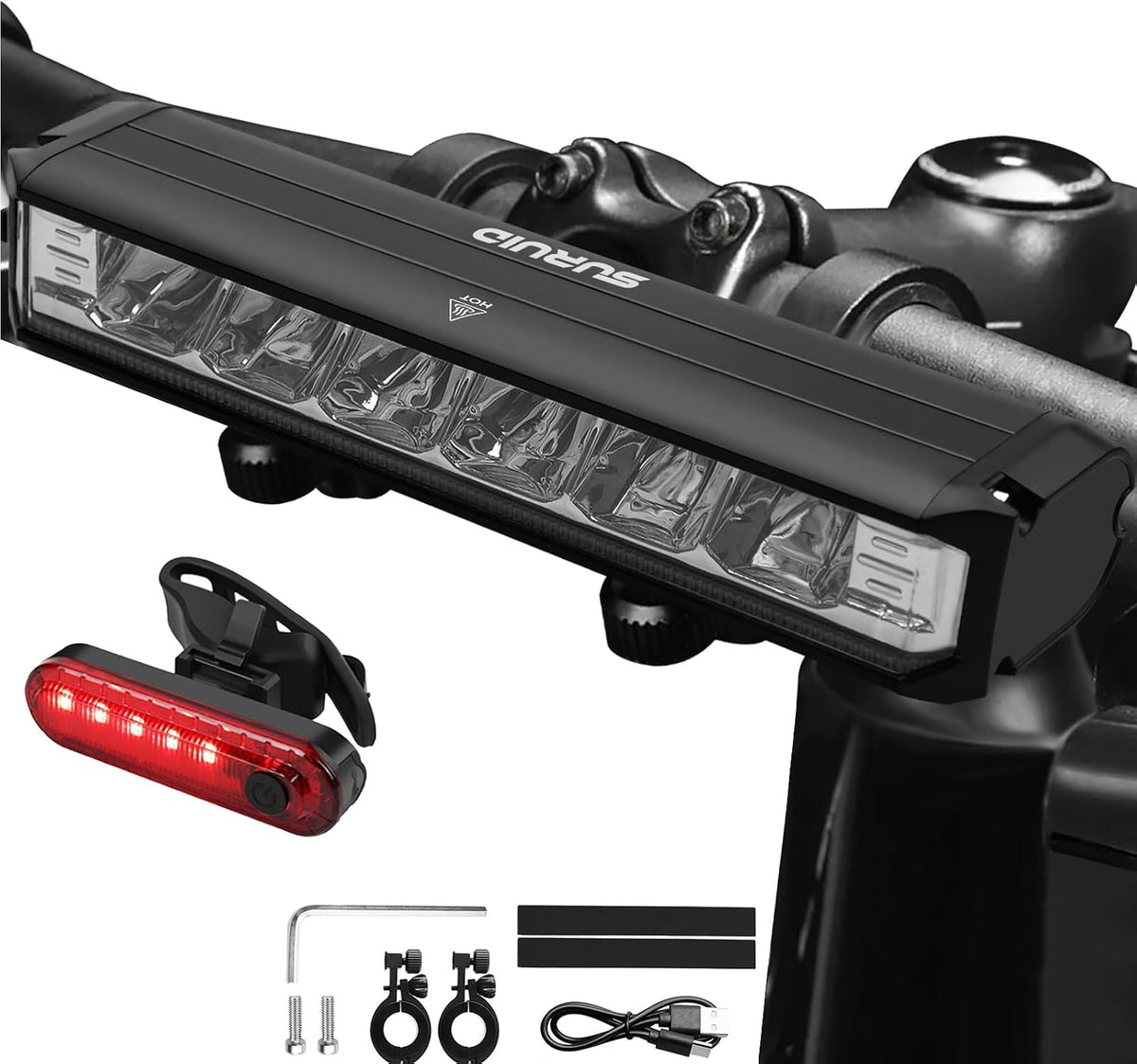Super Bright Rechargeable LED Bike Light