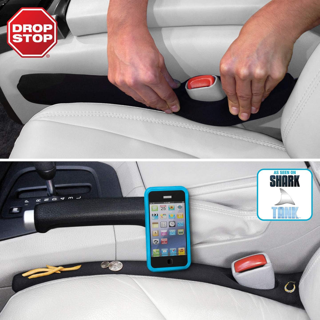 Drop Stop Car Seat Gap Filler – 2 Pack