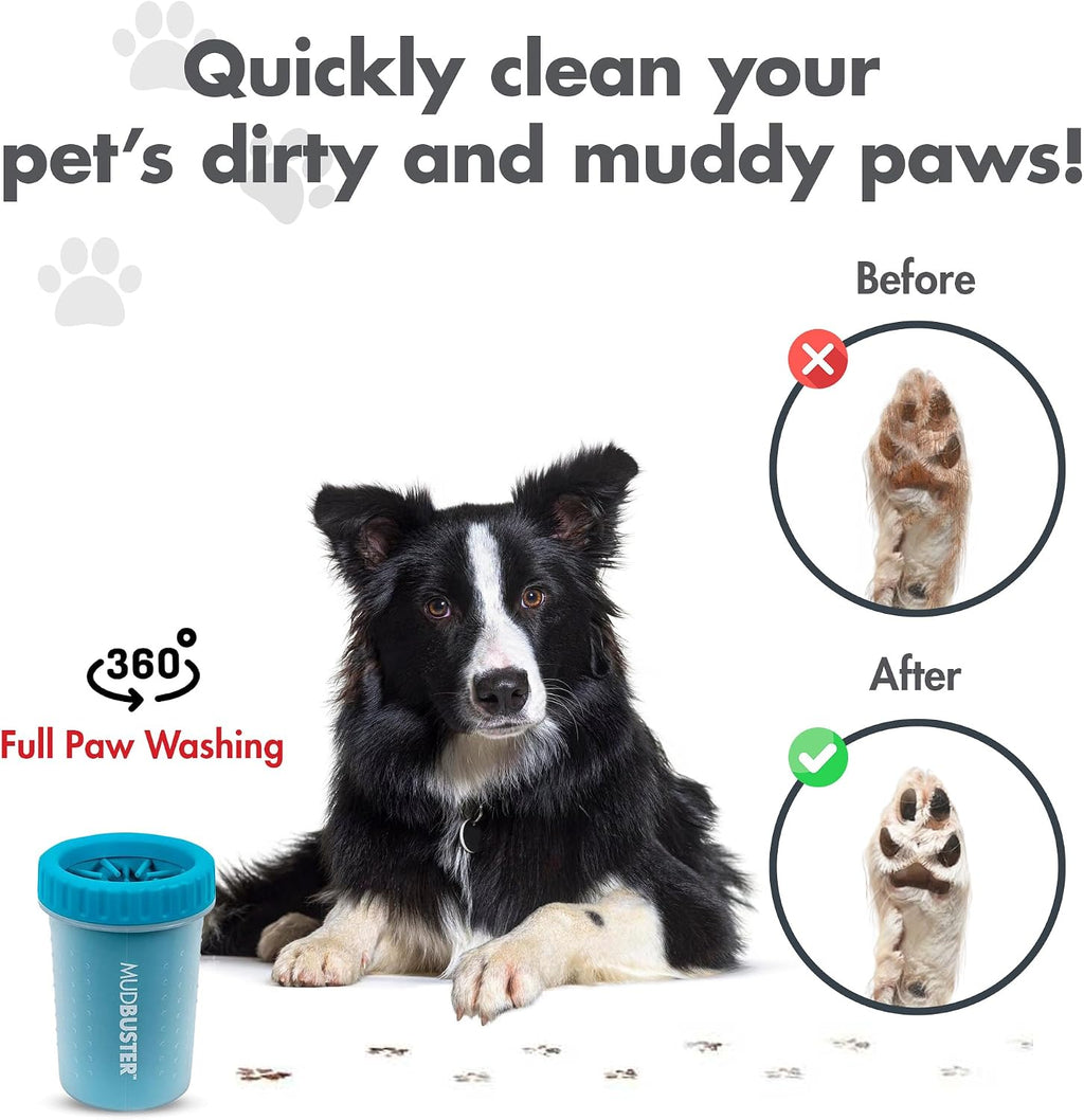 Dexas MudBuster Portable Dog Paw Cleaner