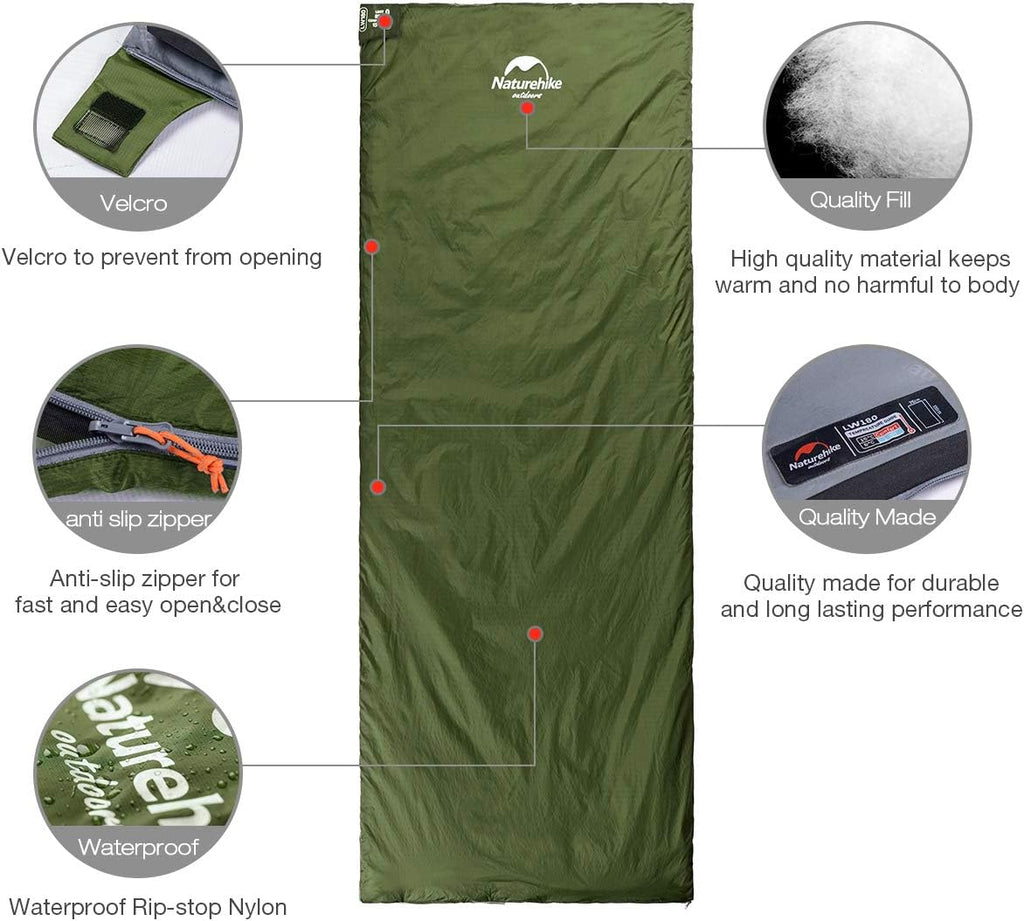 Naturehike Ultralight Sleeping Bag – 760 g