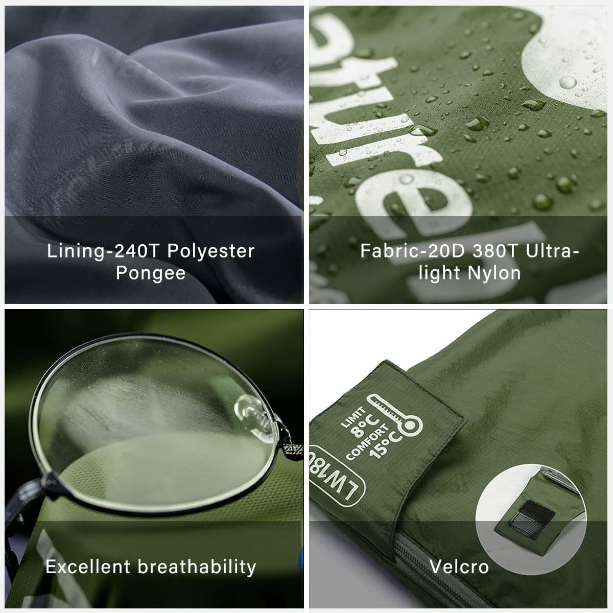 Naturehike Ultralight Sleeping Bag – 760 g