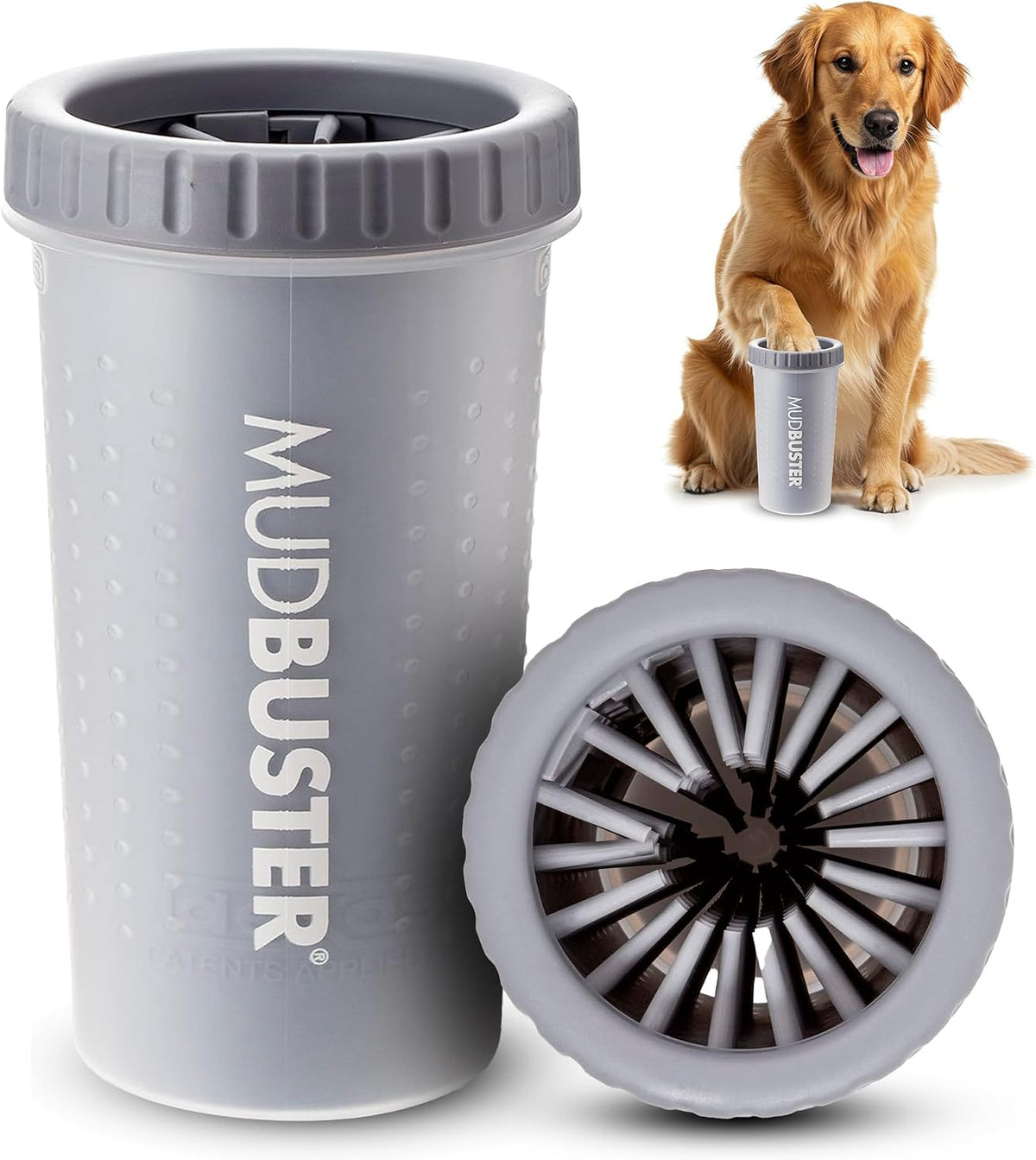 Dexas MudBuster Portable Dog Paw Cleaner