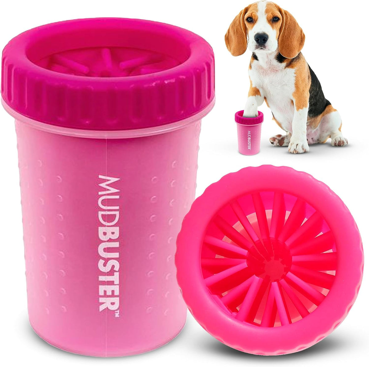 Dexas MudBuster Portable Dog Paw Cleaner
