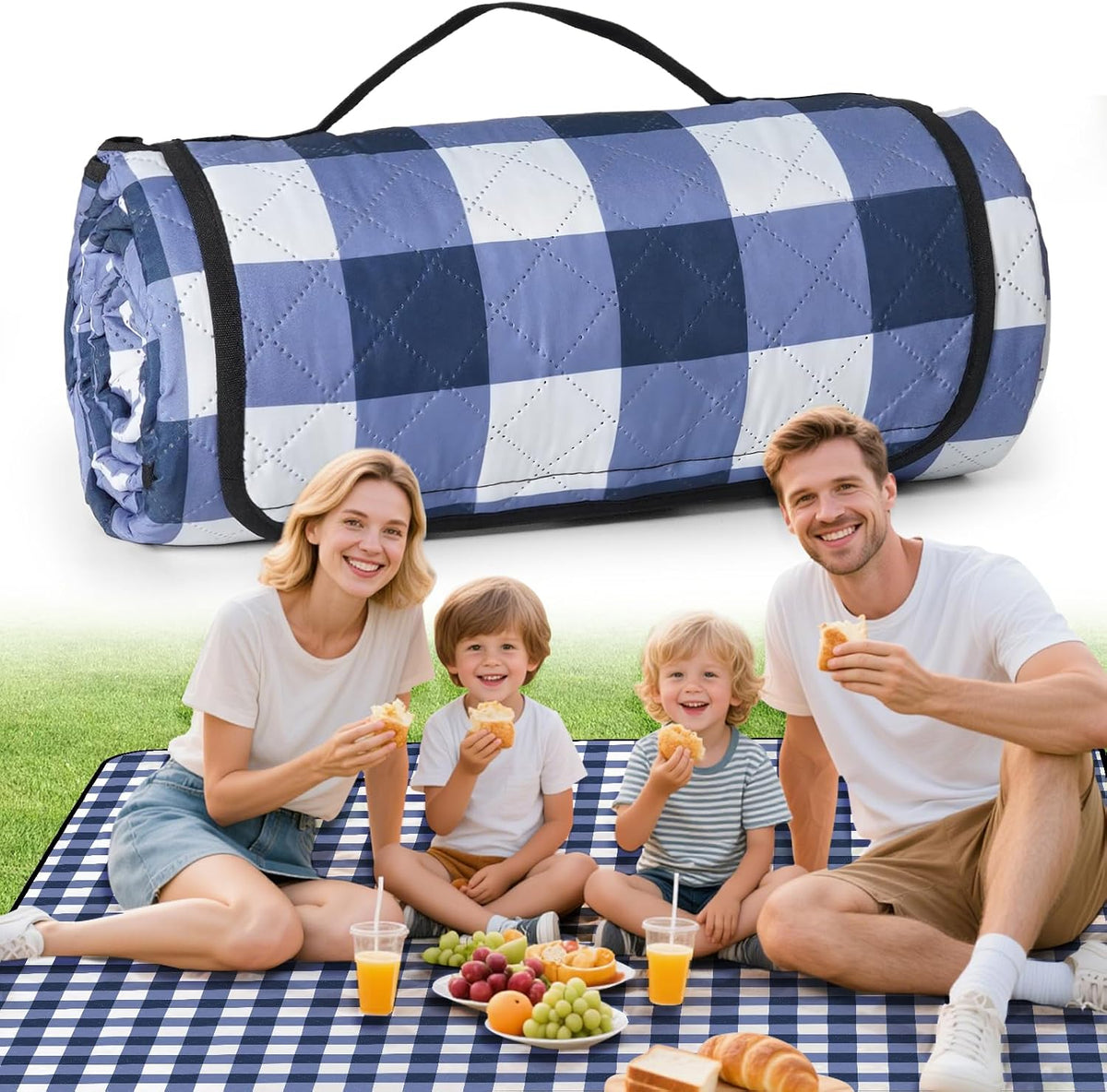 Waterproof Picnic Blanket 200 x 200 cm