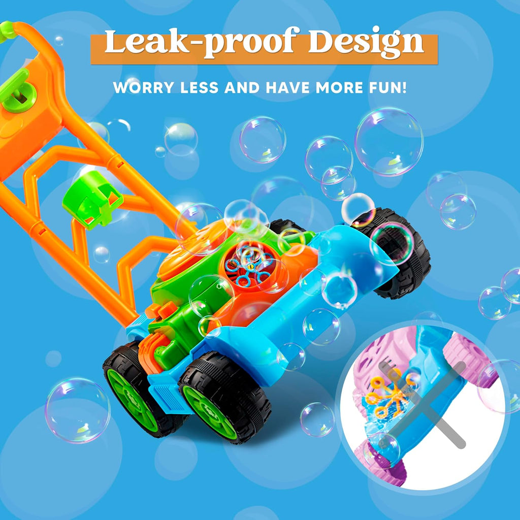 Bubble Lawn Mower Toddler Toy with Sounds