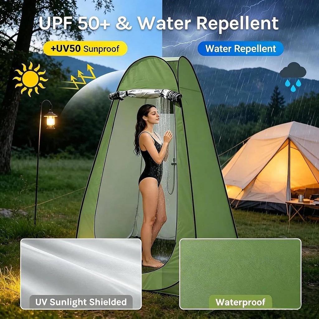 Pop-Up Privacy Shower & Toilet Tent (120 x 120 x 190 cm)