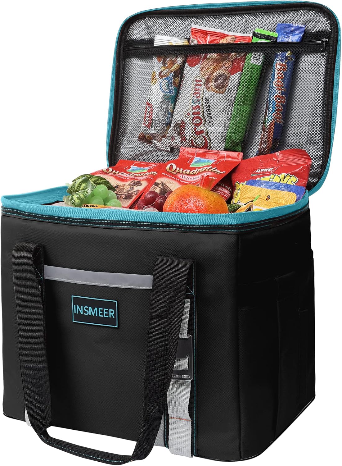 48L Large Foldable Insulated Cooler Bag – Holds 65 Cans