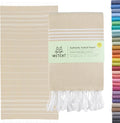 Oversized Turkish Beach Towel – 100% Cotton, Sand Free