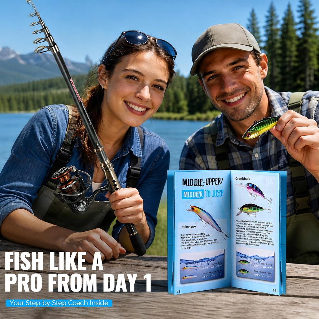 137-Piece Fishing Lure & Tackle Kit