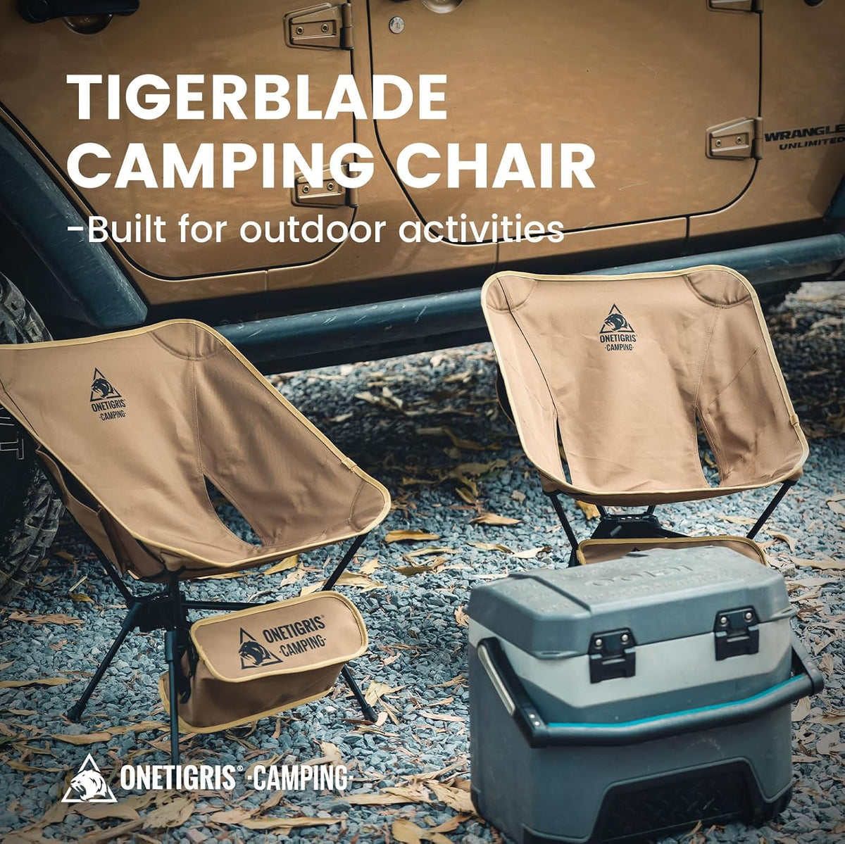 Ultralight Folding Camping Chair – 1.34 kg, Holds 150 kg
