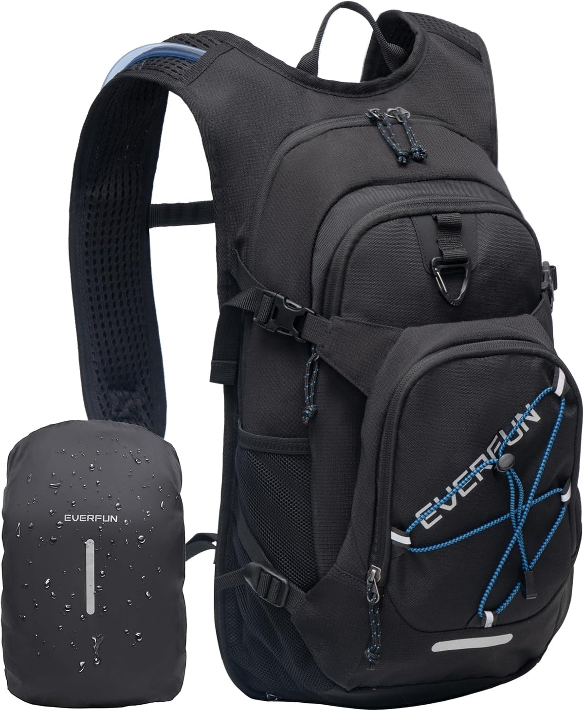 Hydration Backpack with 2L Water Bladder & Rain Cover