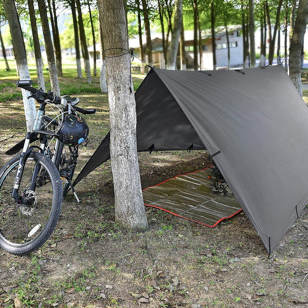 4m x 4m Waterproof Camping Tarp & Hammock Rain Fly