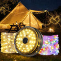 20m Rechargeable Camping String Lights – 2-in-1 Lantern, 10 Modes